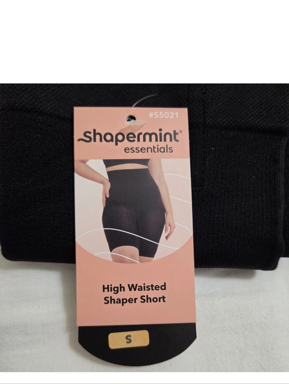 Shapermint Essentials Black All Every Day High-Waisted Shaper Shorts NEW Small